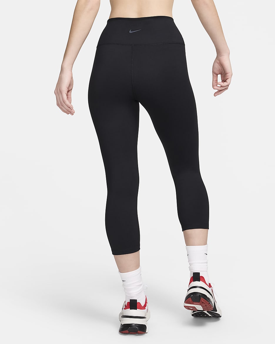 Leggings cropped de tiro alto para mujer Nike One. Nike